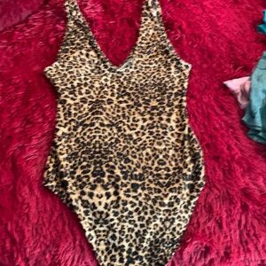 Bodysuit thong looks like new never worn